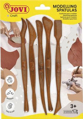 Jovi Modellierwerkzeuge Blister mit 5 Stück, sortiert