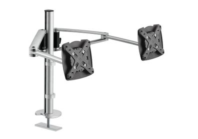 Novus Monitorhalter MY twin arm 2.0 G Kabelloch-& Bohrschraubbefestigung