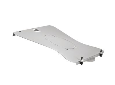 Novus Notebook-Platte für MY Arme 2.0 und Clu Arme, silber