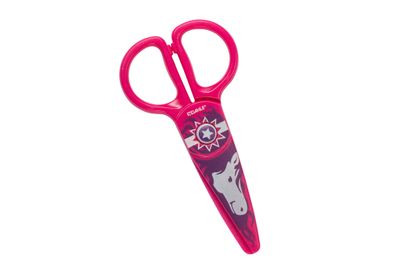 Dahle Sicherheits-Kinderschere 5 Zoll 12cm pink, Kunststoffschneidblätter
