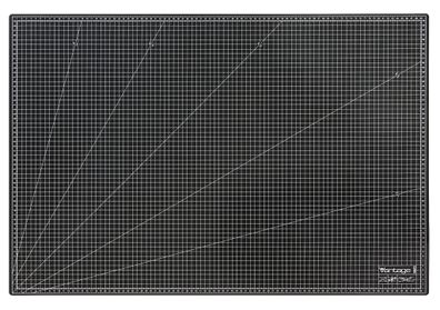 Dahle Schneidematte Vantage schwarz, 60 x 90 cm