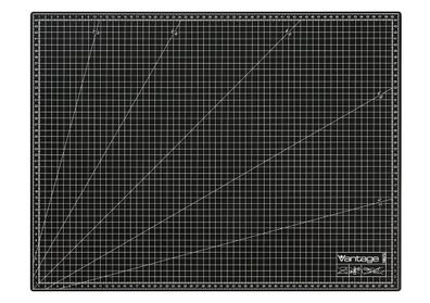 Dahle Schneidematte Vantage schwarz, 45 x 60 cm