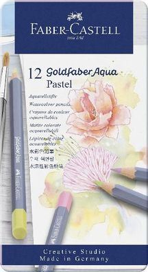 Faber Castell Aquarellstift Gofa 3,3mm Pastell 12er Etui