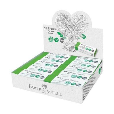 Faber Castell Radierer Dust-free 63x22x11 mm grün