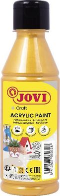 Jovi DECOR ACRYL Mehrzweckfarben 250 ml Flasche, gold