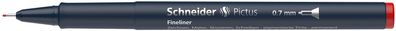 Schneider Fineliner Pictus 0,7 mm rot