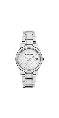 Burberry The City Damenuhr silber