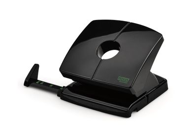 Novus Bürolocher B 220 re+new, 20 Blatt schwarz, nachhaltig, nschlagschiene