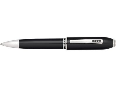 Cross Kugelschreiber Peerless 125 Schwarz-Lack glasige Lackoberfläche