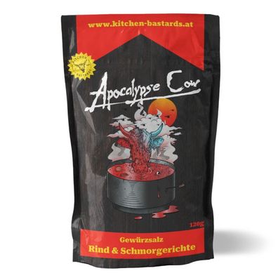Kitchen Bastards Apocalypse Cow - Rind und Schmorgerichte Gewürz 120 g