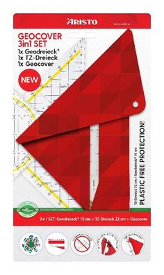 Aristo Geocover 3 in 1 Geo und TZ Dreieck Basic je 1 x AR1552 und AR1650/2