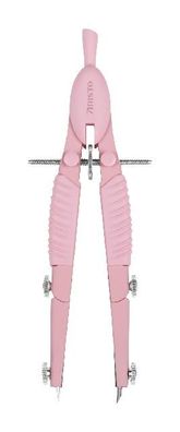 Aristo TopLine Schnellverstellzirkel Mat Series rose, 2 Gelenke, Minen