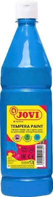Jovi Flüssige Plakatfarbe 1000ml Flasche, cyanblau