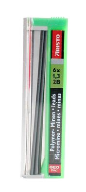 Aristo Feinminen Polymer 1.3 2B, Dose mit 6 Minen