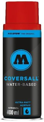 Molotow Sprühdose Coversall WATER-BASED 400ml, signalrot