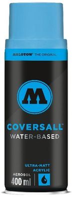Molotow Sprühdose Coversall WATER-BASED 400ml, shockblau mittel