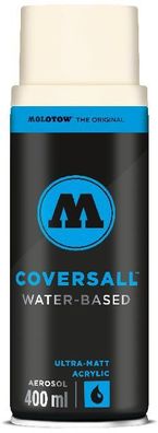 Molotow Sprühdose Coversall WATER-BASED 400ml, naturweiß