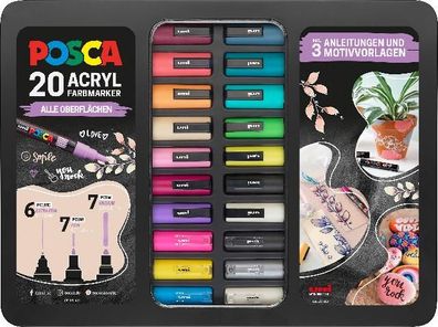 Faber Castell Marker UNI POSCA 20er Etui DIY