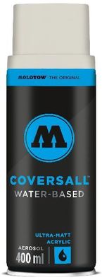 Molotow Sprühdose Coversall WATER-BASED 400ml, hellgrau neutral