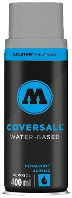 Molotow Sprühdose Coversall WATER-BASED 400ml, graublau mittel