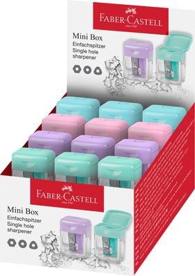 Faber Castell Einfachspitzdose transparent
