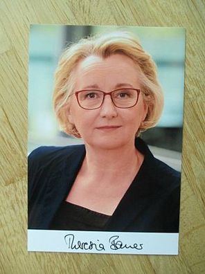 Baden-Württemberg Ministerin Theresia Bauer - handsigniertes Autogramm!!!