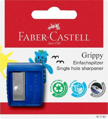 Faber Castell Einzelspitzer Grippy blau BK