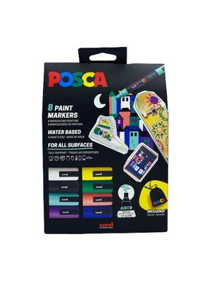 Faber Castell Marker UNI POSCA PC-5M 1,8-2,5 8er Aktionsset
