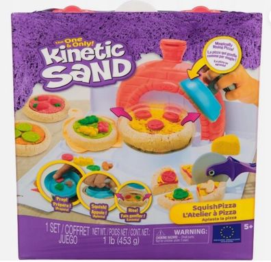 Kinetischer Sand Pizza-Set Mit Zubehör Herstellung Von Pizza Kinetischer Sand Neu