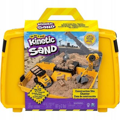 Spin Master Kinetic Construction Sand Mit Kran Und Kipplaster Basic