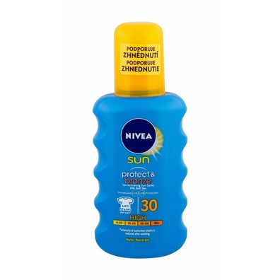 Nivea Sun Protect Bronze Sun Spray 200ml Sonne Körperlotion Spf30