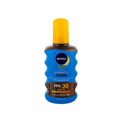 Nivea Sun Protect Bronze Oil Spray 200ml Sonne Körperlotion Spf30
