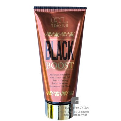QL Tan/ Black Boost"Advanced Intensifier" 150ml/ Solariumkosmetik/ Bräunungslotion