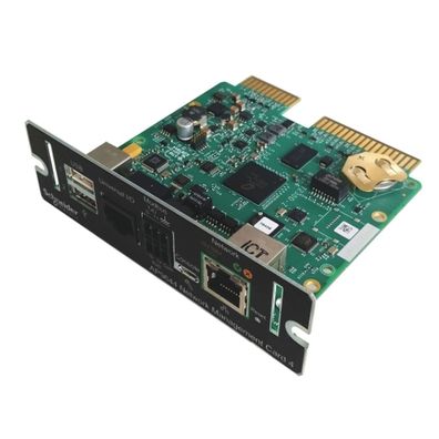 APC Network Management Card LCES2 with Modbus Ethernet and Aux Sensors Remote managem