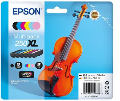 Epson Original T16P8 XL Druckerpatrone - Multipack 6 Farben C13T16P84010