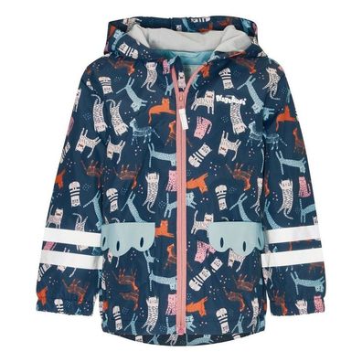 Playshoes Kinder Outdoor-Jacke Katzen Allover 407414