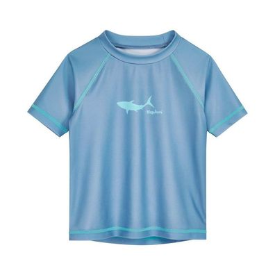 Playshoes Kinder UV-Schutz Bade-Shirt 1/2-Arm Hai 461524