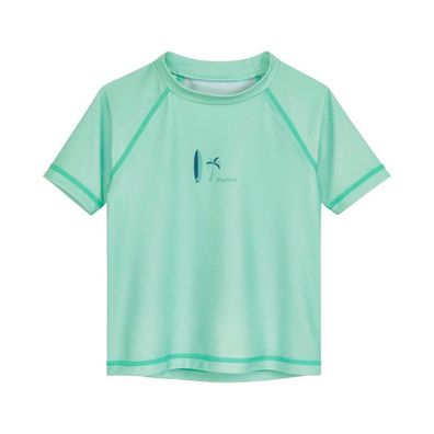 Playshoes Kinder UV-Schutz Shirt 1/2-Arm Surfbrett Palme 461486