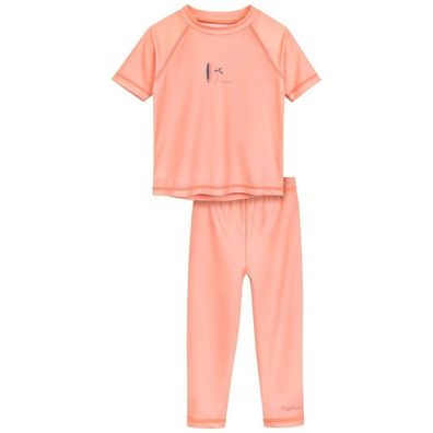 Playshoes Kinder UV-Schutz Shirt 1/2-Arm Surfbrett Palme M. Legging 461479