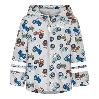Playshoes Kinder Outdoor-Jacke Traktoren 407413
