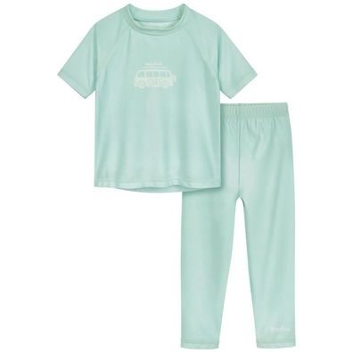 Playshoes Kinder UV-Schutz Bade-Shirt 1/2-Arm Surf-Bus M. Legging 461517