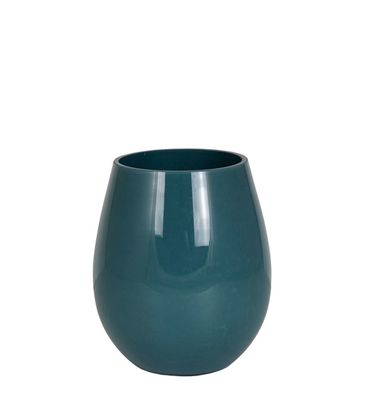 Kaheku Kübel Sanyo bauchig petrol 15 Ø 18h 420668256