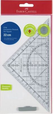 Faber Castell Geometrie-Dreieck 22 cm Grip