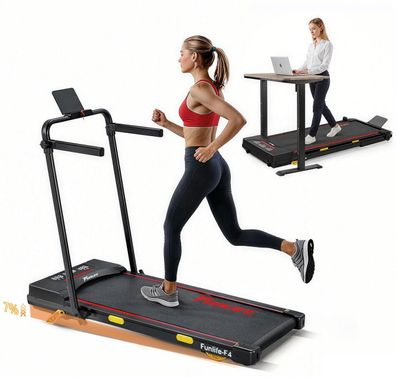 FunLife F4 Walking Pad mit Steigung, Laufband für Zuhause klappbar