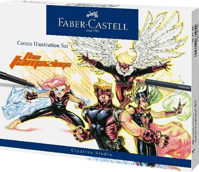 Faber Castell Comic Illustration Set 11-teilig