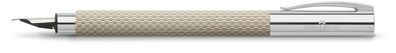 Faber Castell Füller Ambition OpArt White Sand Feder F