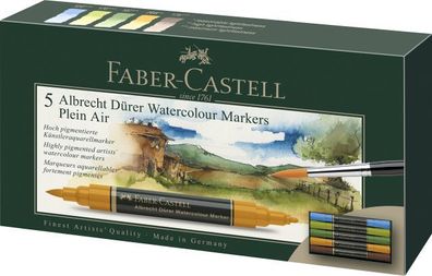 Faber Castell Aquarellmarker A. Dürer 0,8mm PleinAi 5er Etui