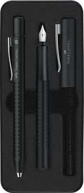 Faber Castell Füller+ KS Grip 2011 schwarz Feder