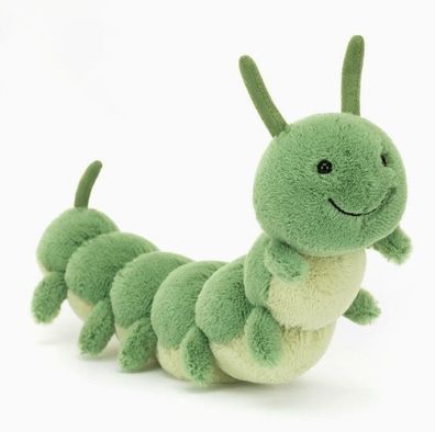 Jellycat Amuseables Carys Caterpillar Raupe Kuscheltier Plüschtier Stofftier Toy 24cm