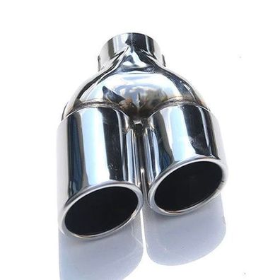 Auspuffblende Endrohr Auspuff Blende 1 Teilig Chrom Edelstahl Rechts oder Links